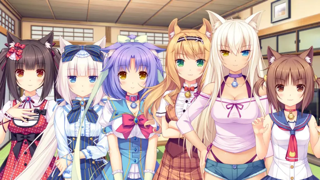 Adegan manis dari anime Nekopara