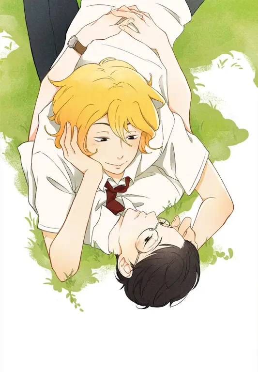 Adegan-adegan romantis dari anime Doukyuusei