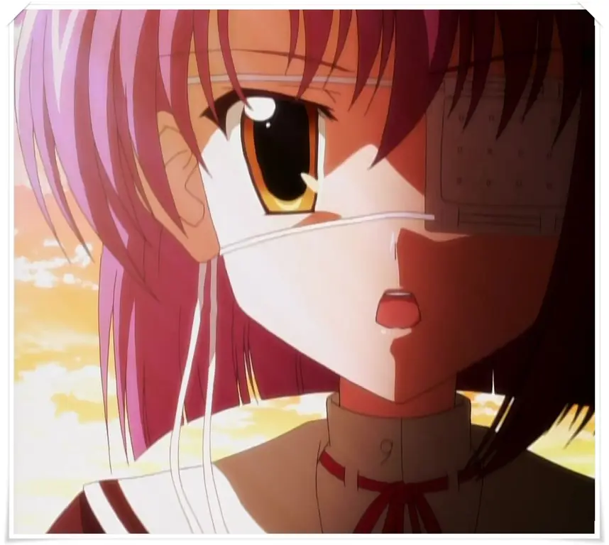 Adegan emosional dari anime ef: a tale of memories