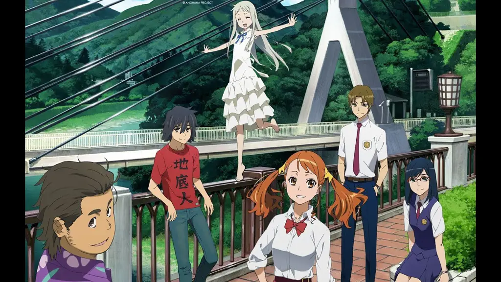 Adegan emosional dari anime Anohana