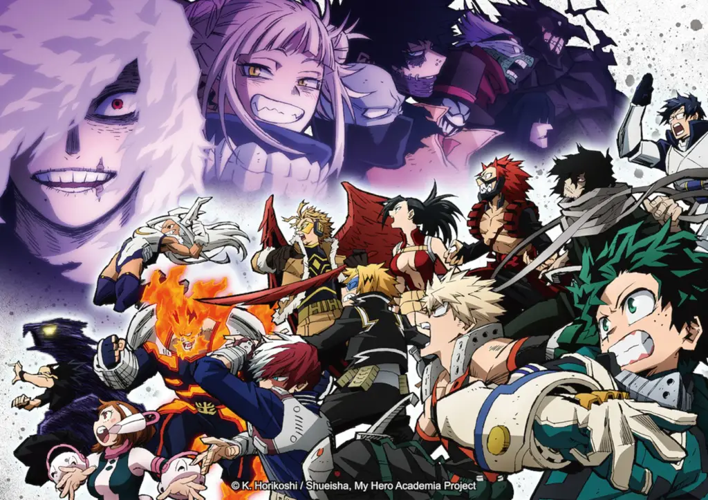 Gambar adegan dari Boku no Hero Academia season 4