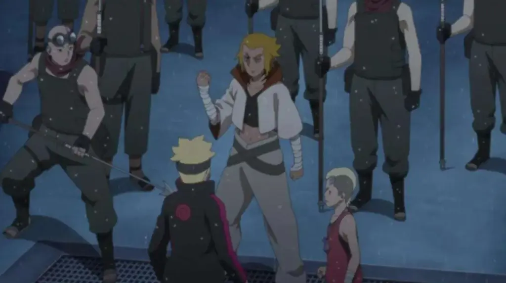 Adegan penting dari Boruto episode 54