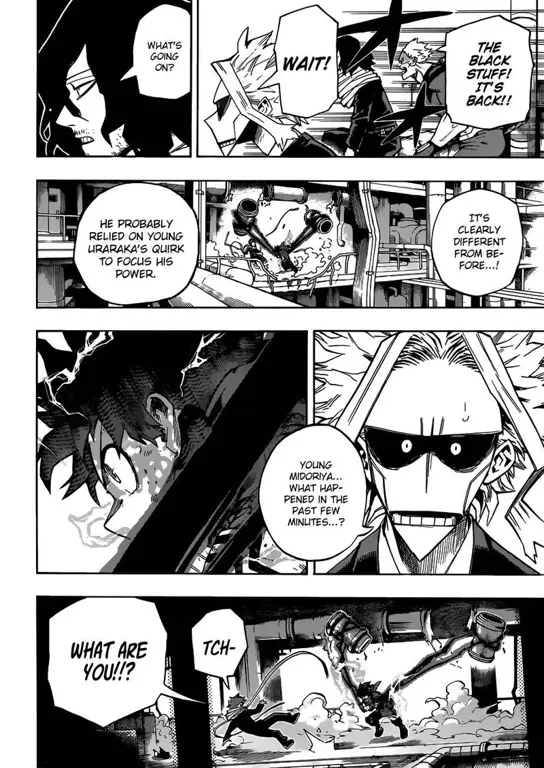 Momen-momen penting dari My Hero Academia chapter 215