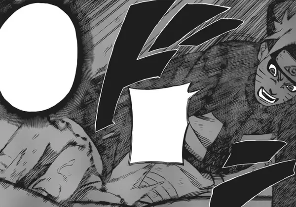 Panel-panel penting dari Naruto Chapter 569