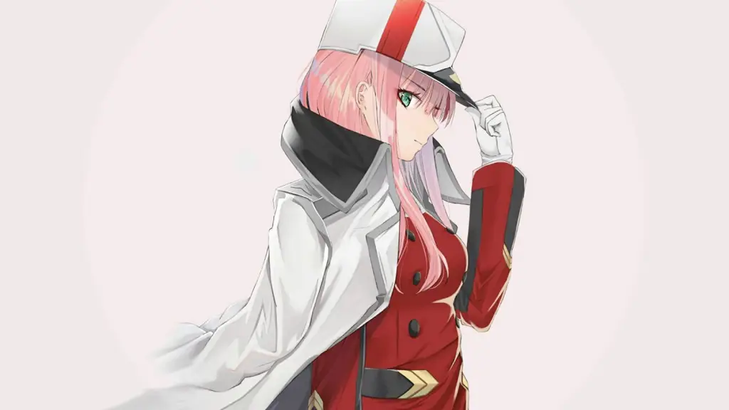 Gambar momen kunci dari Darling in the Franxx episode 16