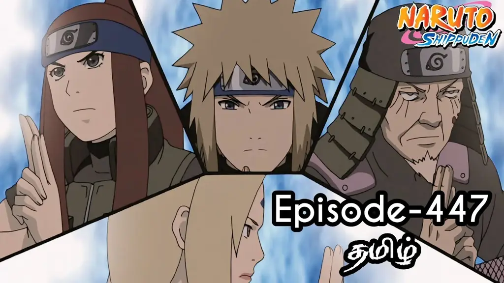 Gambar adegan penting dari Naruto Shippuden episode 447