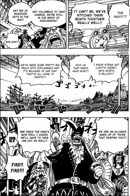 Momen-momen kunci di One Piece Chapter 800