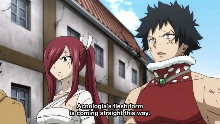 Gambar adegan penting dari Fairy Tail 2018 episode 10