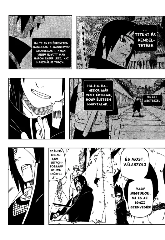 Gambar momen-momen kunci di Naruto chapter 385