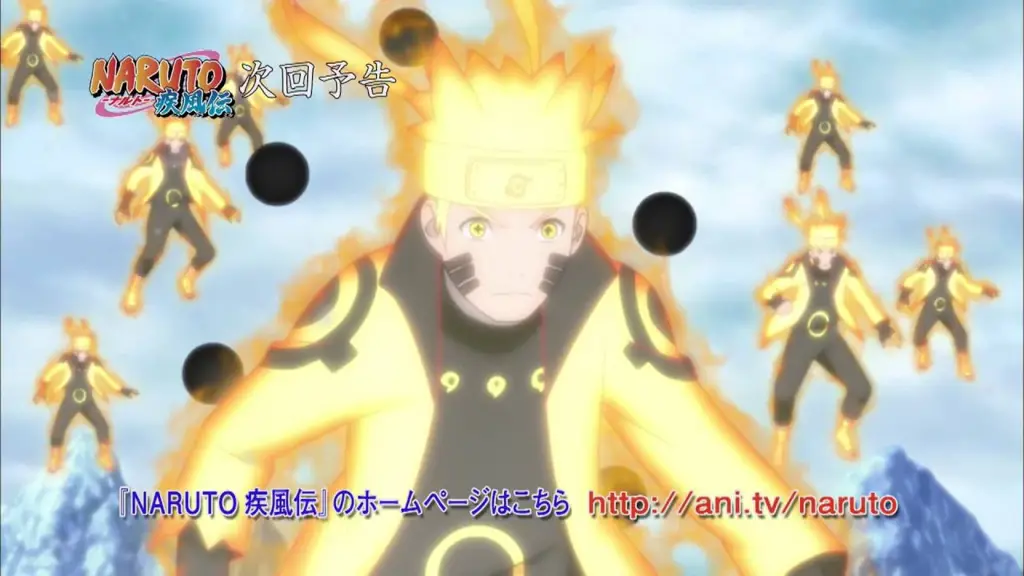 Gambar adegan penting dari Naruto Shippuden episode 470