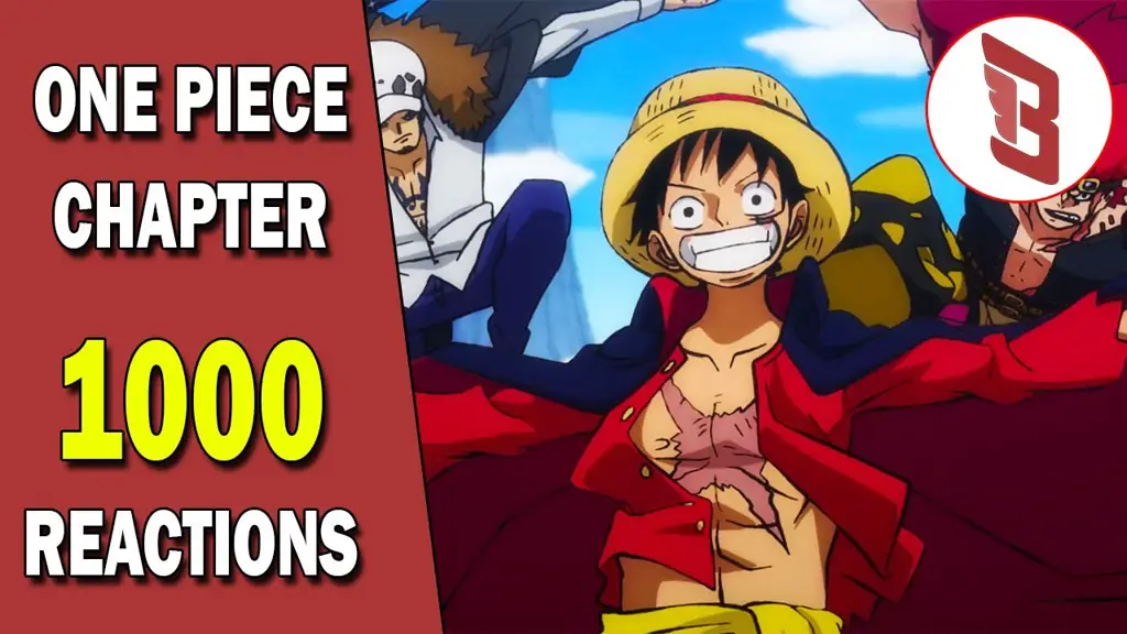 Gambar-gambar momen penting dari One Piece chapter 1000