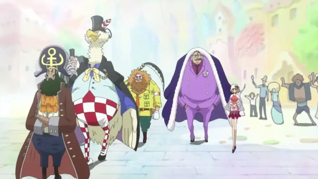 Gambar adegan penting dari One Piece episode 830