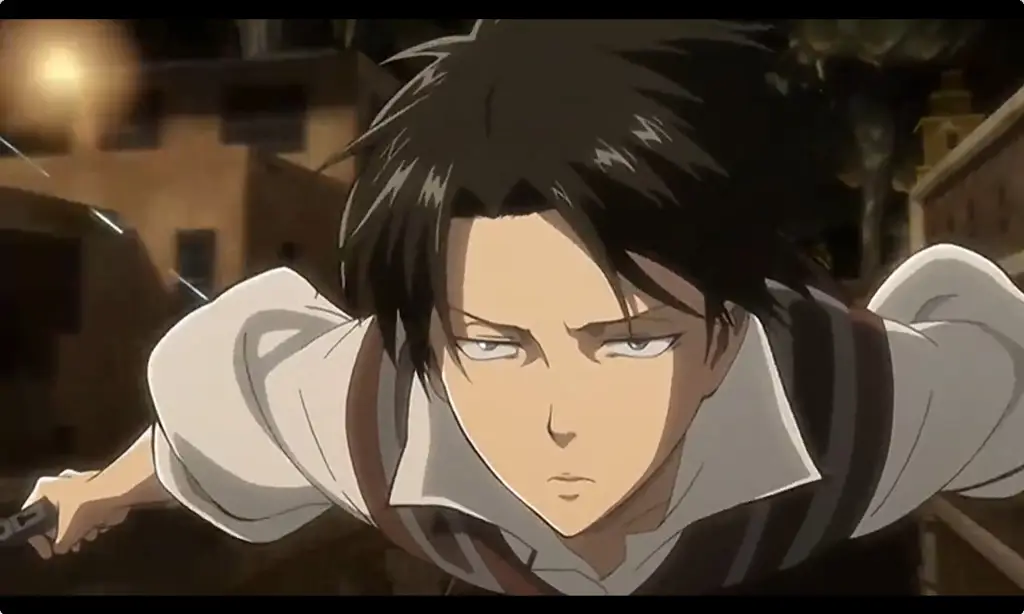 Gambar Levi Ackerman dalam OVA Attack on Titan