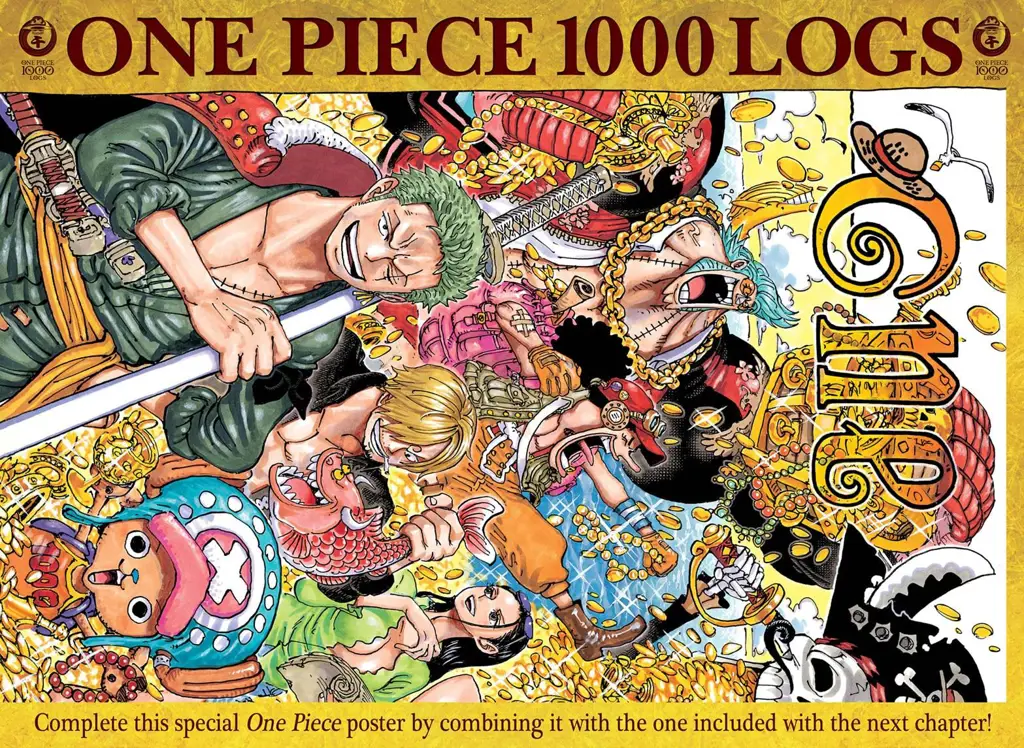 Gambar-gambar momen penting di One Piece chapter 999