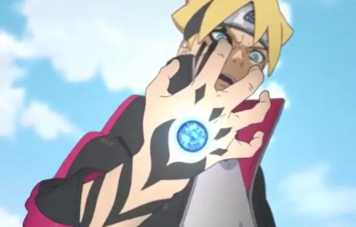 Gambar adegan penting di Boruto episode 189