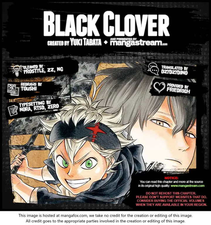 Cuplikan momen-momen penting dalam Black Clover manga 156