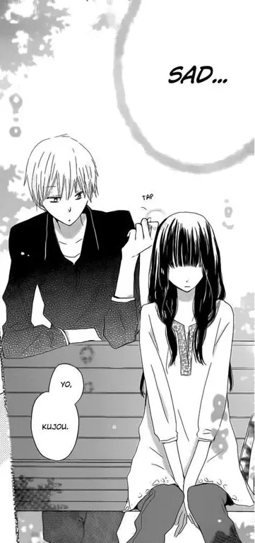 Adegan romantis dalam manga Last Game