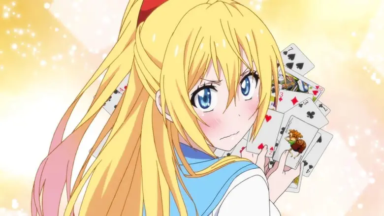 Gambar momen romantis di anime Nisekoi