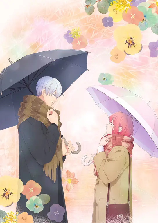 Adegan romantis dari Anime Yubisaki Kara