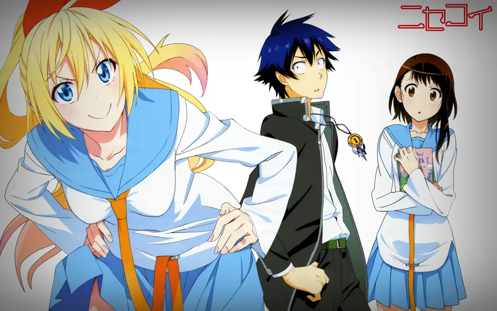 Gambar adegan-adegan menarik dari anime Nisekoi