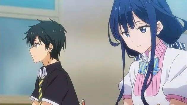 Momen-momen romantis Masamune dan Aki Masamune dan Aki dalam adegan romantis