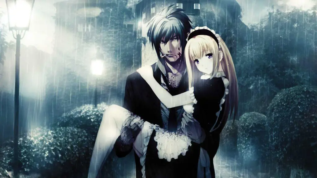 Gambar adegan romantis dalam anime