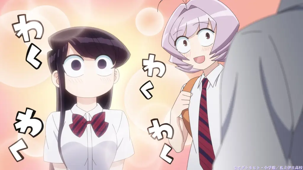 Momen-momen seru dalam anime Komi-san wa Komyushou Adegan-adegan menarik dari anime Komi-san wa Komyushou