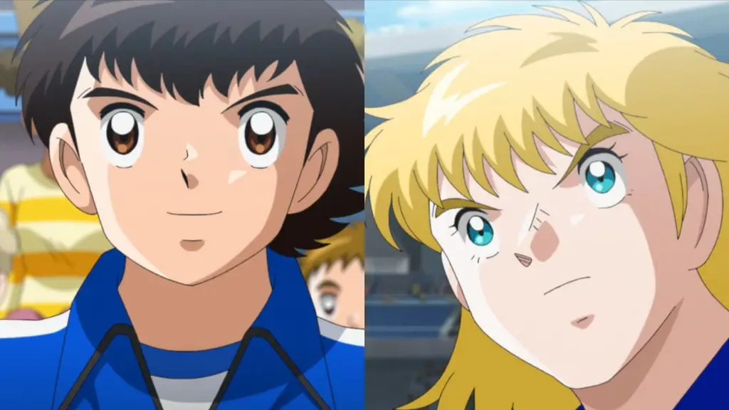 Adegan anime Captain Tsubasa Season 2 yang menegangkan