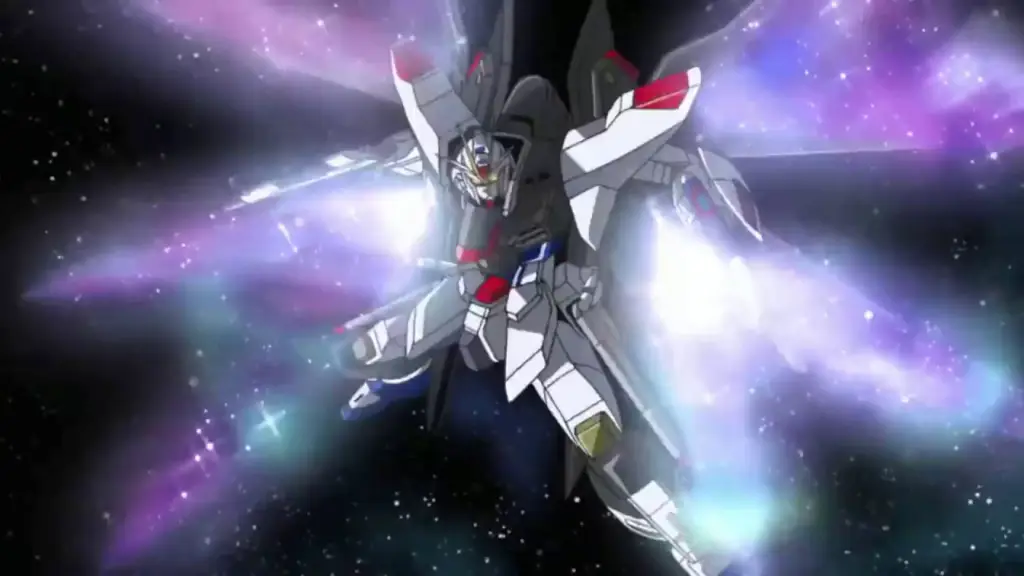 Screenshot adegan menarik dari Gundam SEED Freedom