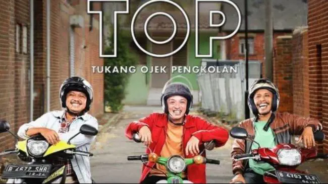 Adegan menarik dari sinetron Tukang Ojek Pengkolan