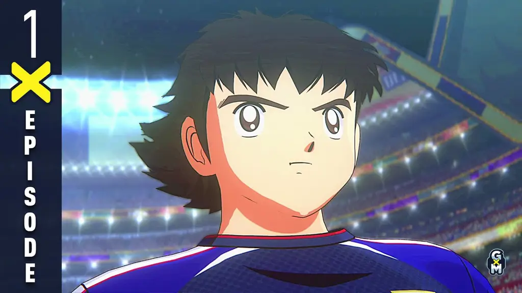 Gambar dari adegan Captain Tsubasa episode 1