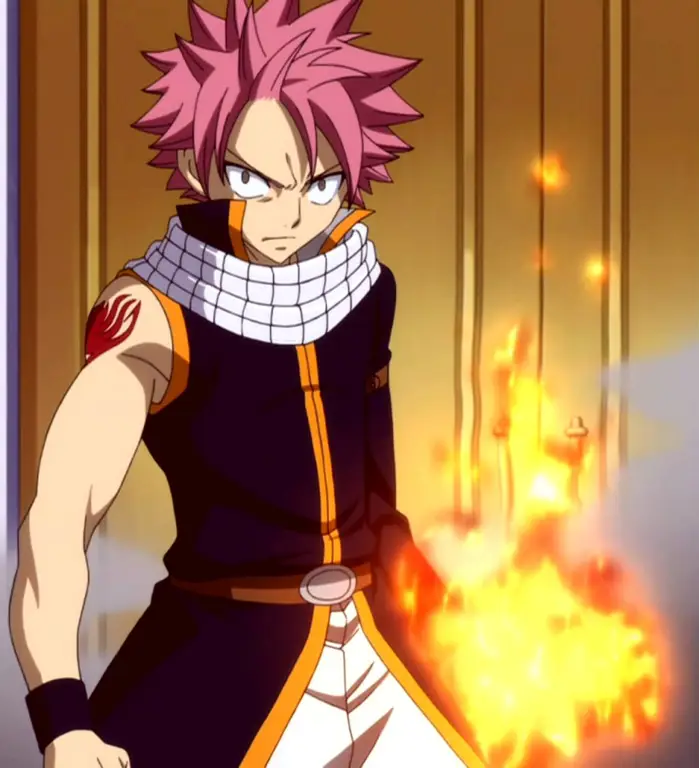 Gambar Natsu di Fairy Tail Episode 39