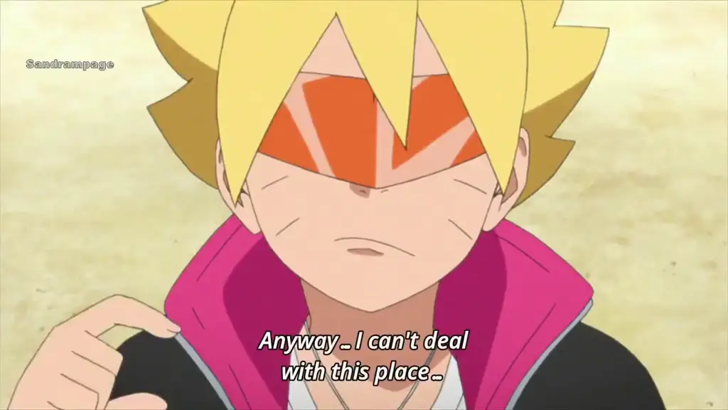 Momen-momen Soegi Boruto Gambar momen lucu dari anime Boruto