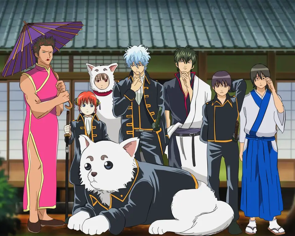 Adegan menarik dari anime Gintama