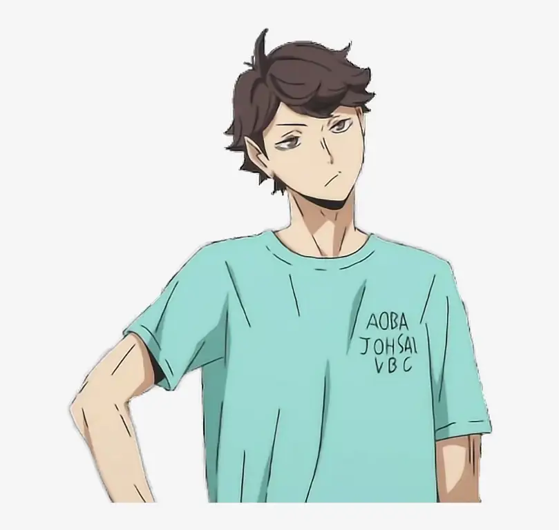 Gambar adegan terbaik Oikawa Tooru dalam anime Haikyuu!!