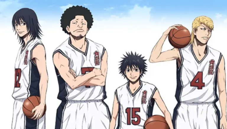 Cuplikan momen-momen terbaik pertandingan basket dalam anime