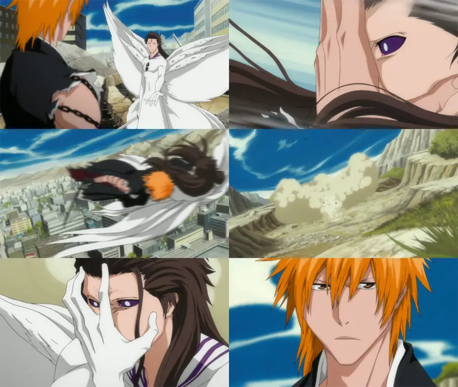 Cuplikan adegan dari Bleach episode 173