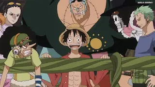 Screenshot adegan menarik dari One Piece Episode 757