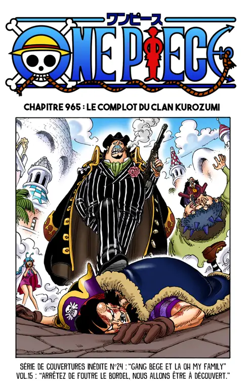 Cuplikan adegan penting dari One Piece episode 965 di anoboy