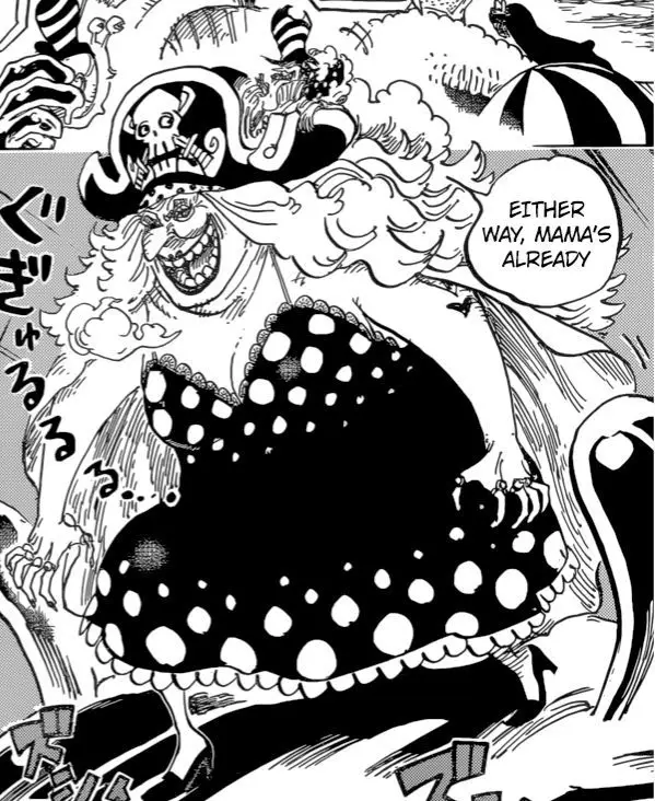 Momen Penting Chapter 888 Gambar momen-momen penting di One Piece chapter 888