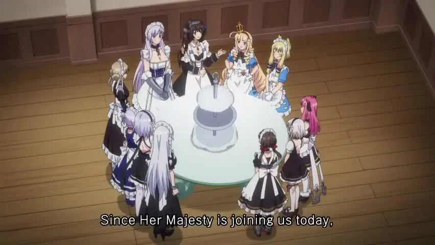 Adegan kunci dari Azur Lane episode 6