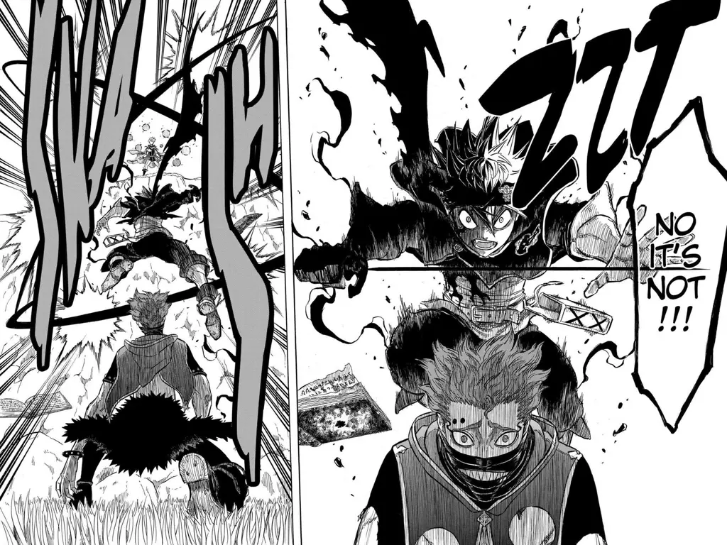 Adegan penting dari Black Clover episode 130