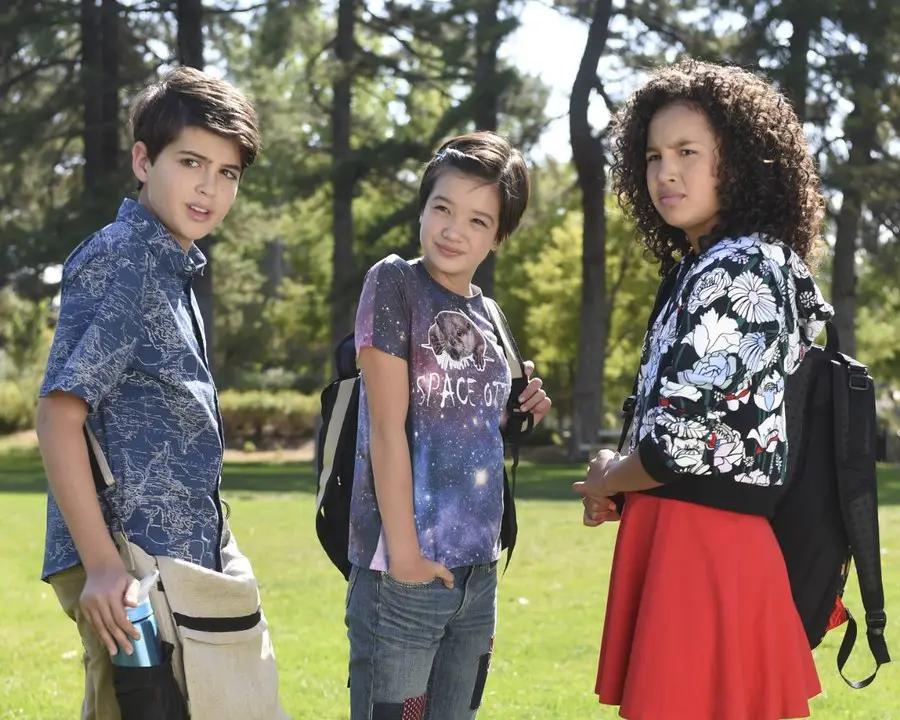 Gambar dari adegan penting di Andi Mack Season 1 Episode 5