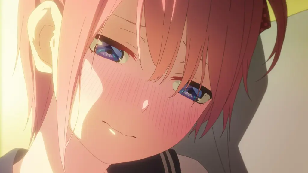 Screenshot dari Gotoubun no Hanayome musim kedua episode 5