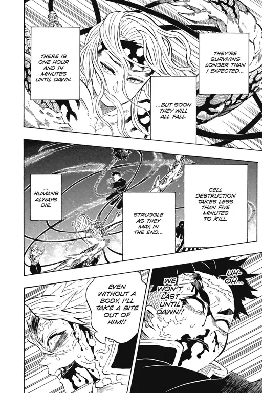 Momen Penting dalam Kimetsu no Yaiba Bab 189 Momen-momen penting dalam Kimetsu no Yaiba bab 189