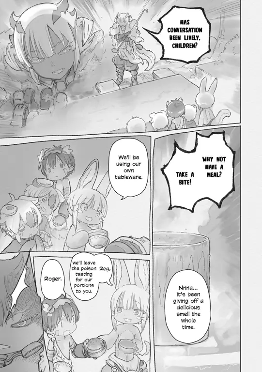 Gambar ilustrasi dari Made in Abyss chapter 66