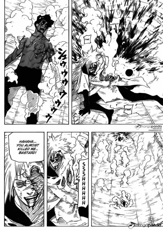 Gambar momen kunci Naruto chapter 372