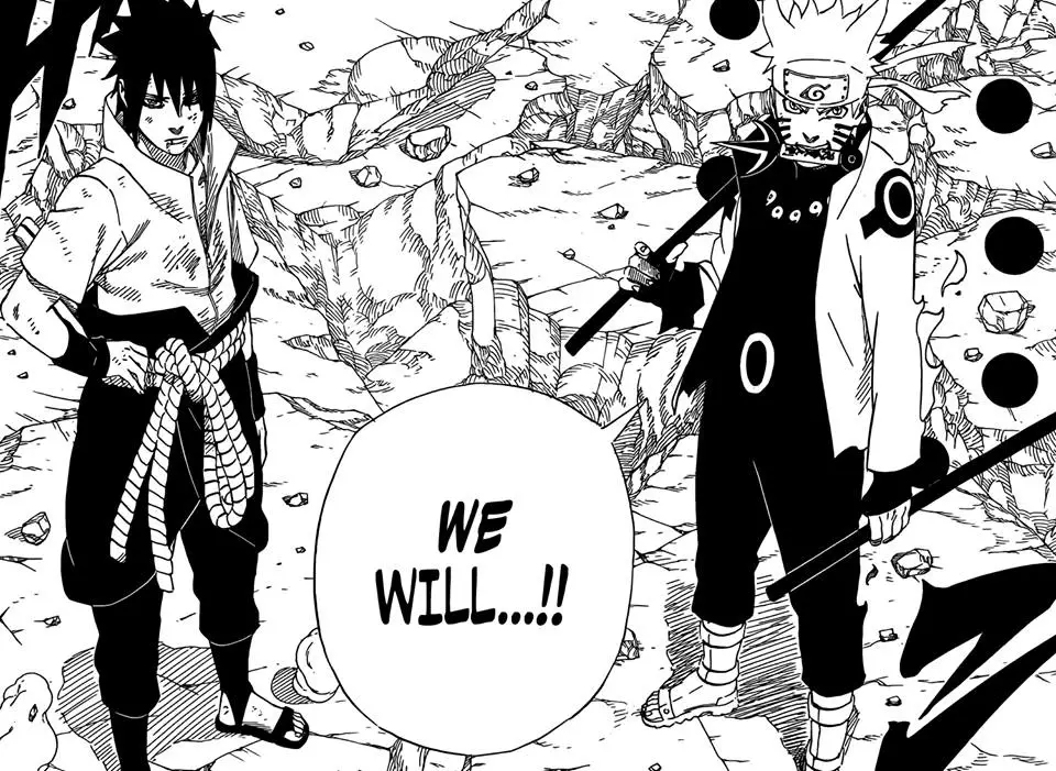 Momen-momen penting di Naruto chapter 697