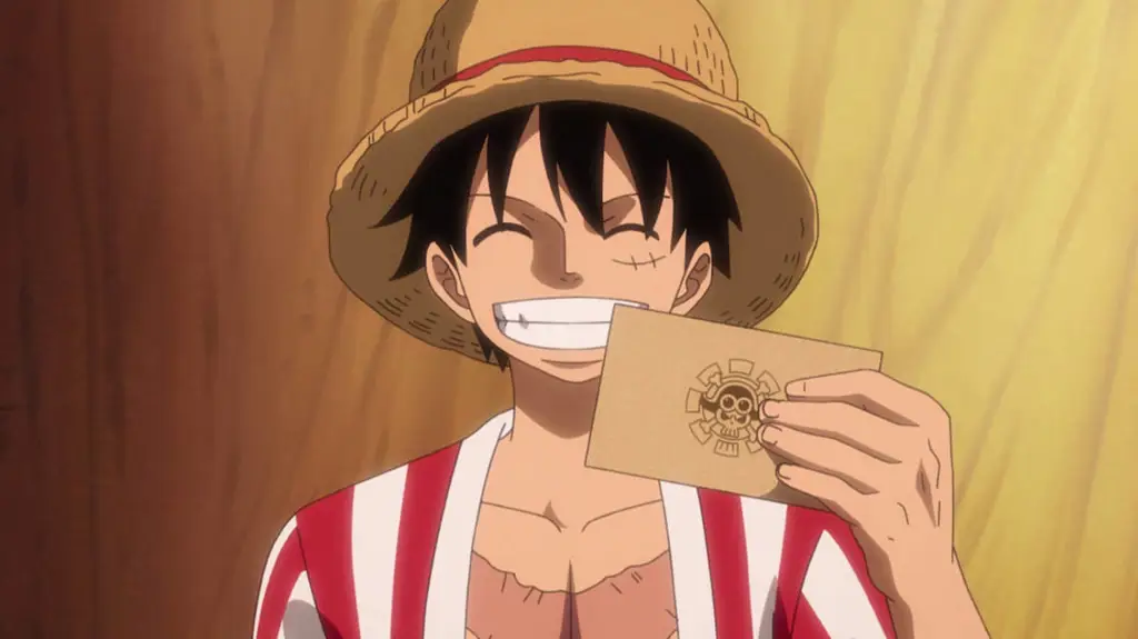 Screenshot adegan menegangkan dari One Piece episode 839