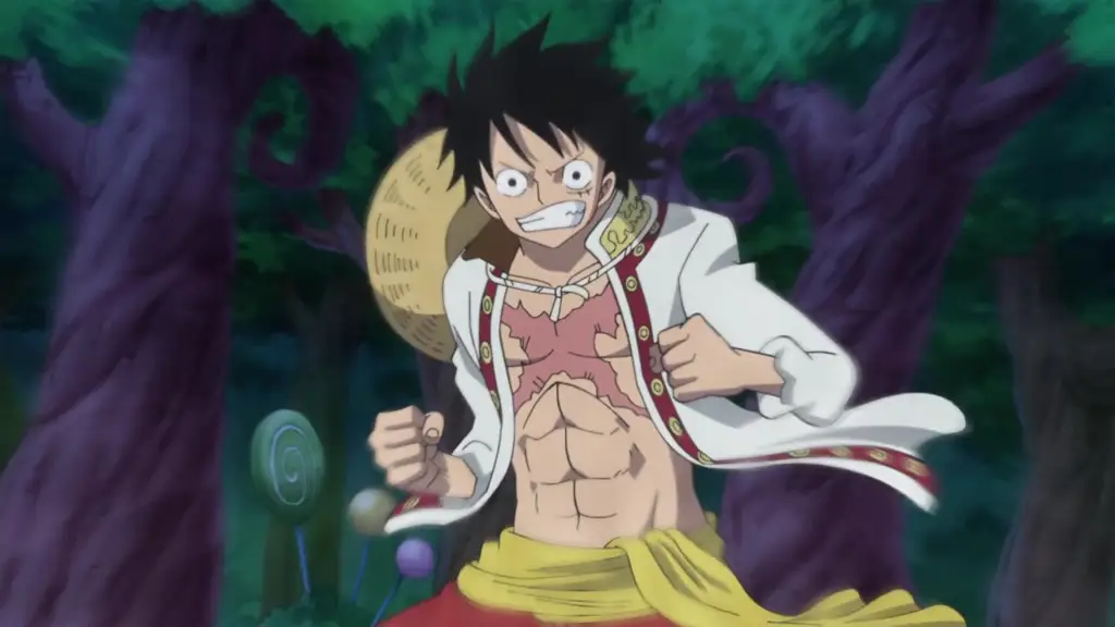 Screenshot adegan menegangkan dari One Piece episode 979